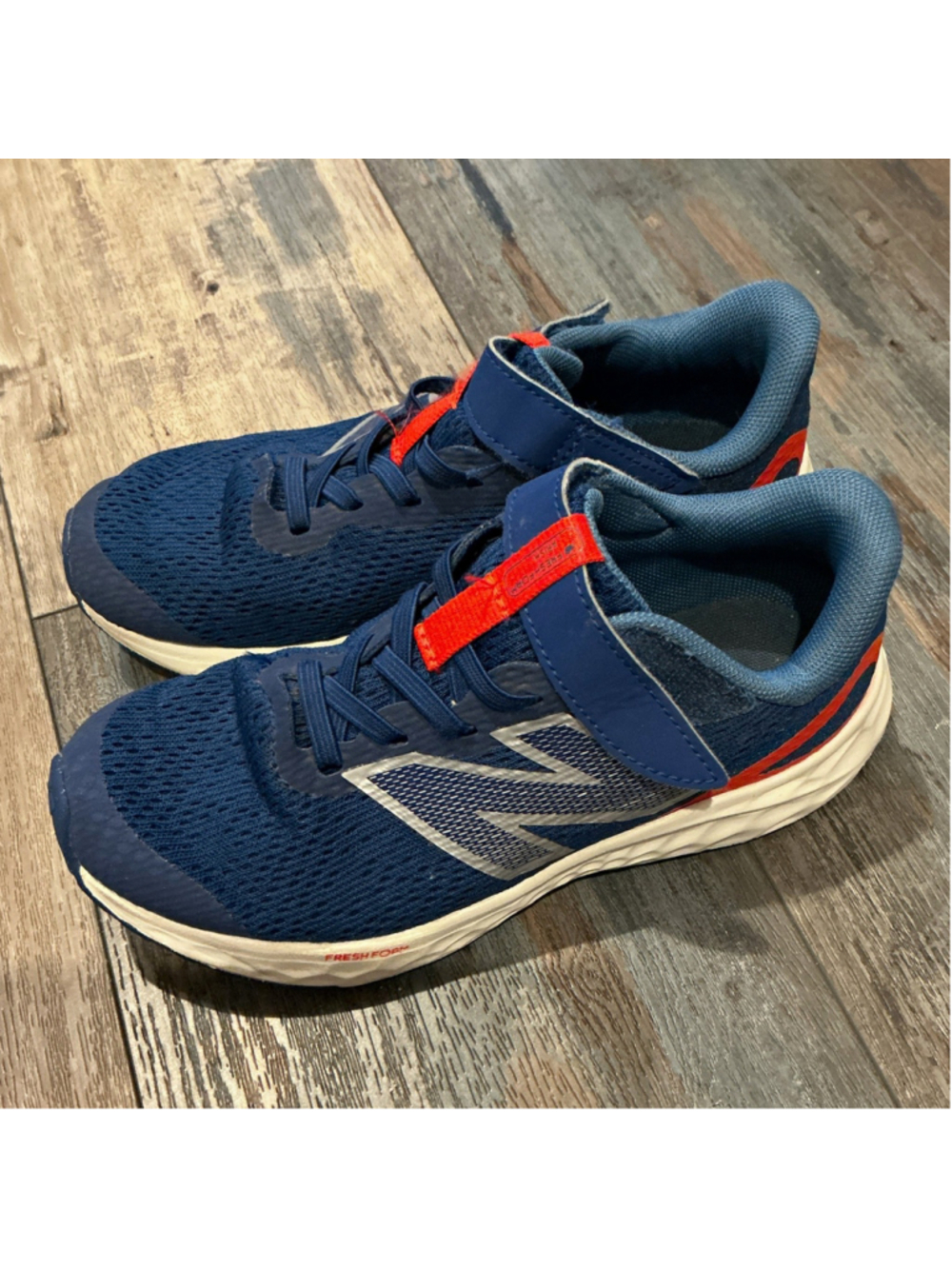 New Balance Fresh Foam Arishi v4 Kids Mesh Lace-Up Low Top Sneakers 1.5W
